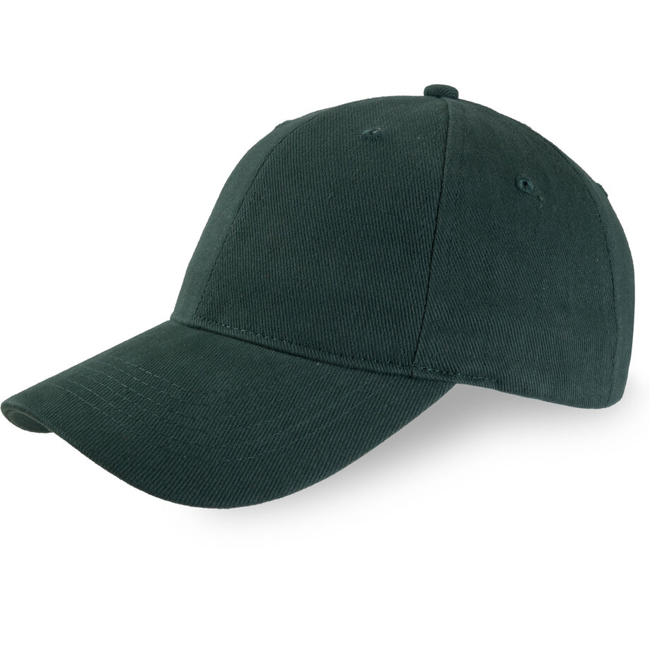 Brushed cotton twill constructed full-fit cap