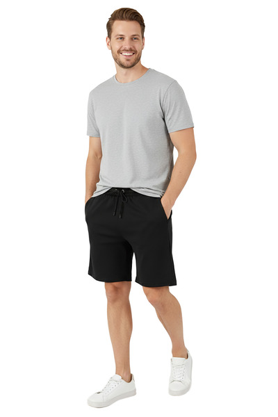 BSP - Short de sport en molleton