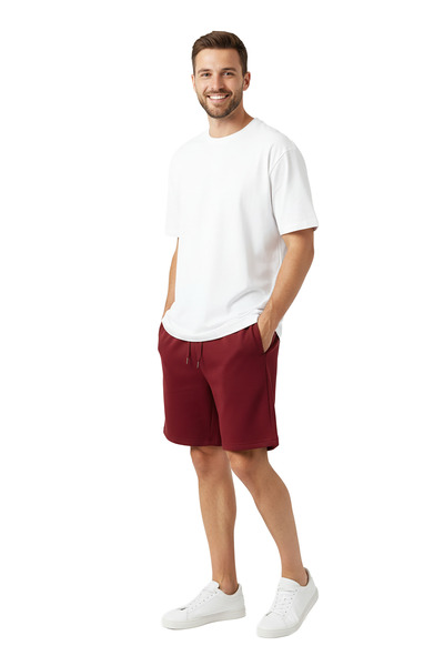 BSP - Short de sport en molleton