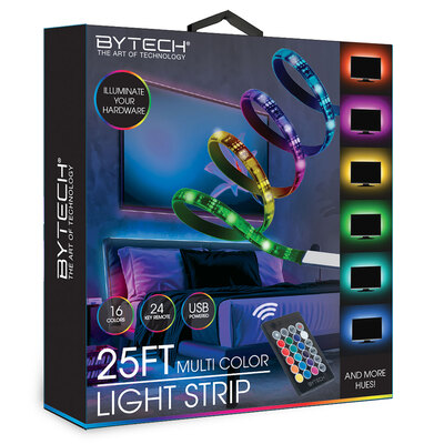 Bytech - 25 foot, extra long LED strip lights