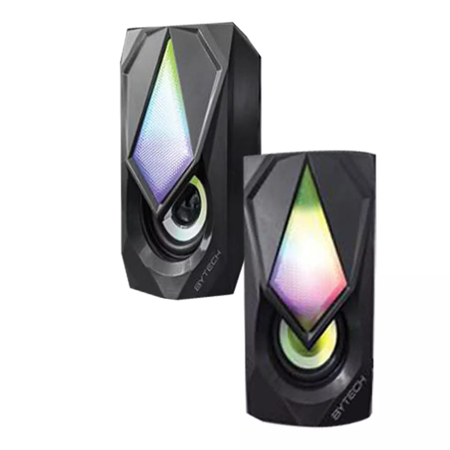 Bytech - Computer gaming speaker with changing multi-color lights