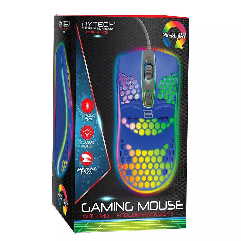 Bytech - Gaming mouse with multicolor backlight