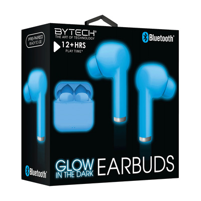 Bytech - Glow-in-the-dark wireless earbuds