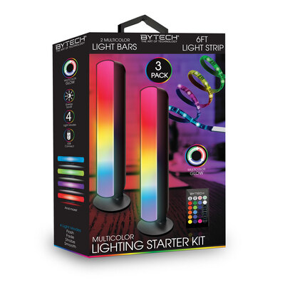 Bytech - Kit de démarrage d'éclairage multicolore