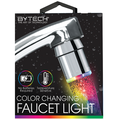 Bytech - Lampe de robinet aux couleurs changeantes