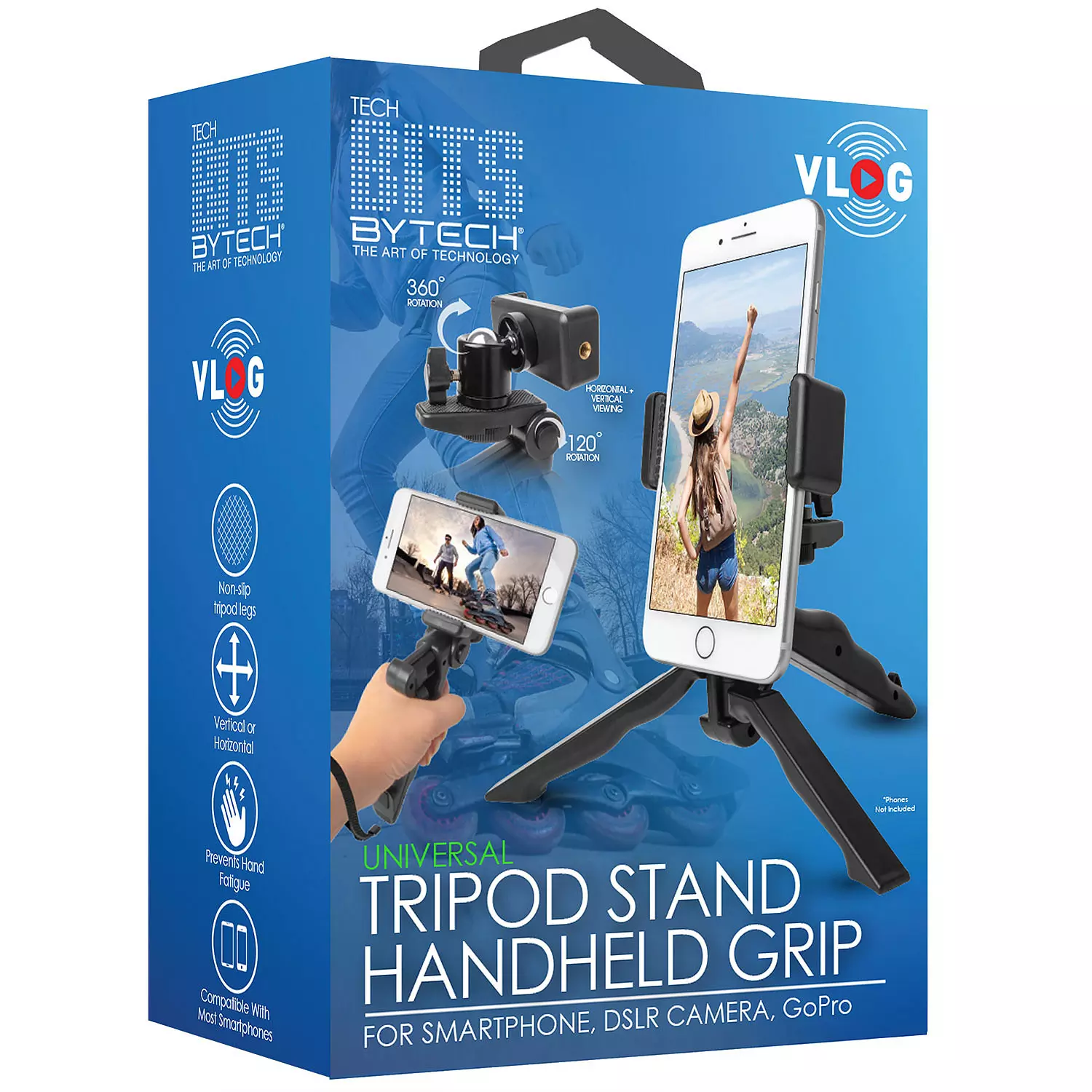 Bytech - Tech Bits - Universal tripod stand handheld grip