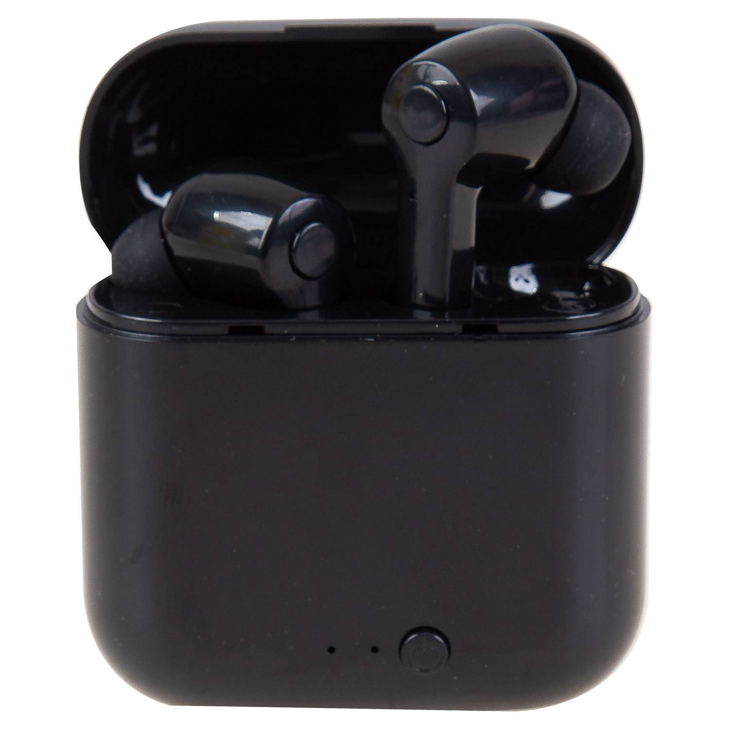 Bytech - True wireless earbuds with charging case, black