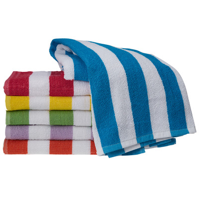Cabana stripe beach towel
