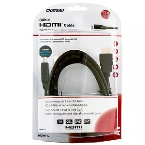 Câble HDMI haute vitesse, 3,6m (12pi)