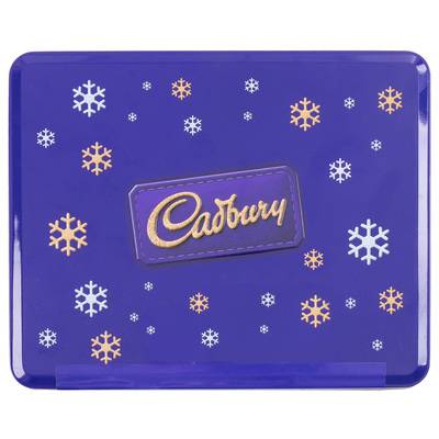 Cadbury - Doigts de chocolat, biscuits croustillants enrobés de chocolat au lait dans une boîte en métal, 464g