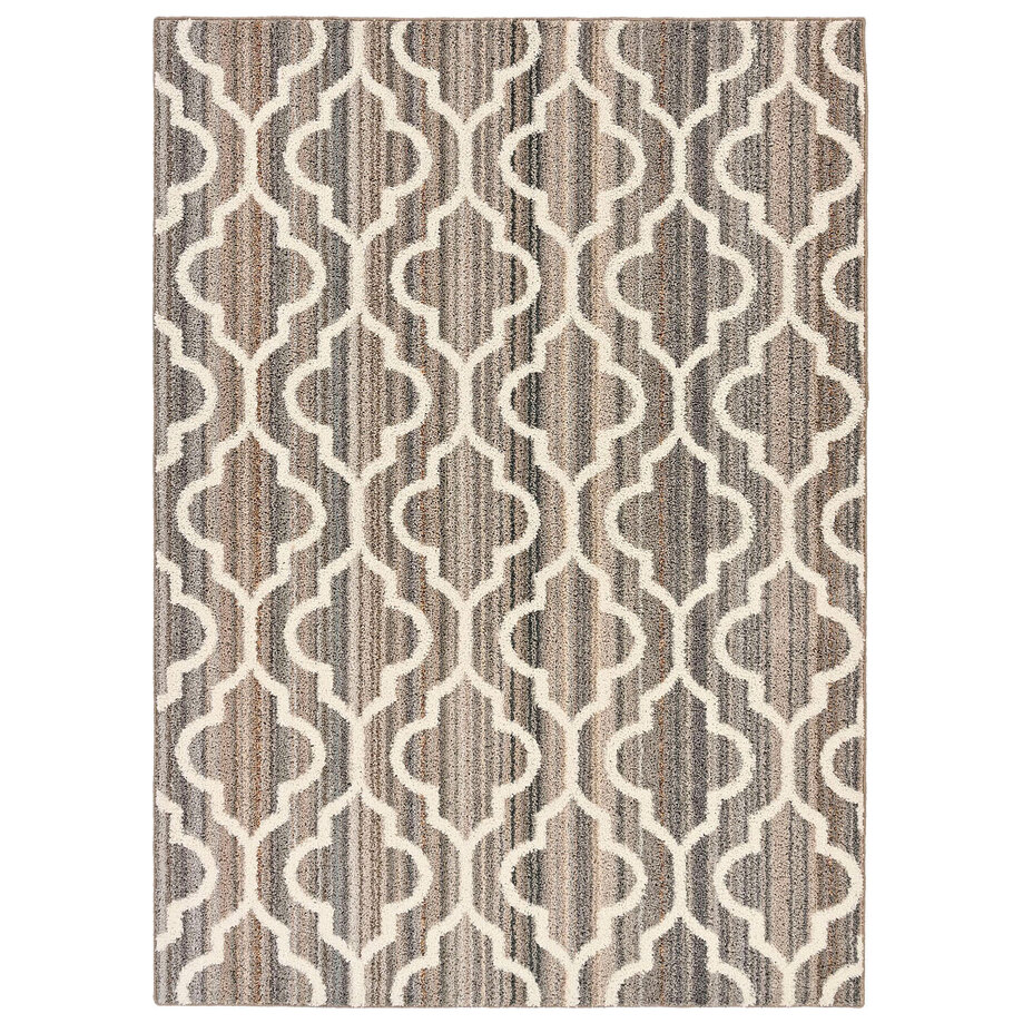 CAMEO Collection - Dillon rug, tan, 4'x6'
