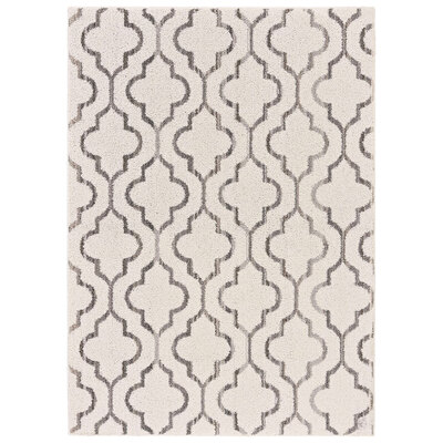 CAMEO Collection - Dillon rug, white, 4'x6'