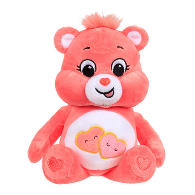 Care Bears - Fun size plush, 9" - Love-A-Lot Bear