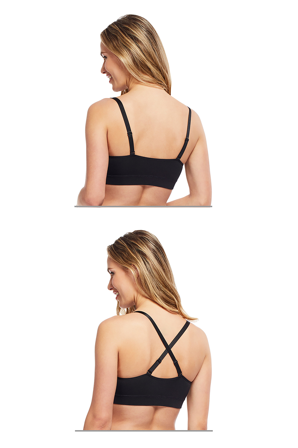 Buy self. Black Smoothing Comfort Non Wired Bralette from the Next