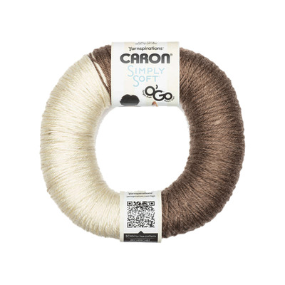 Caron - Simply Soft O'Go - Yarn, Almond Off White