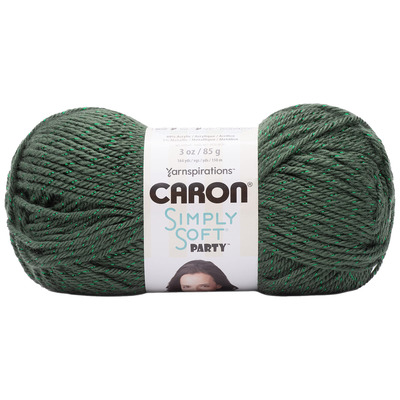 Caron - Simply Soft Party - Dark sage sparkle