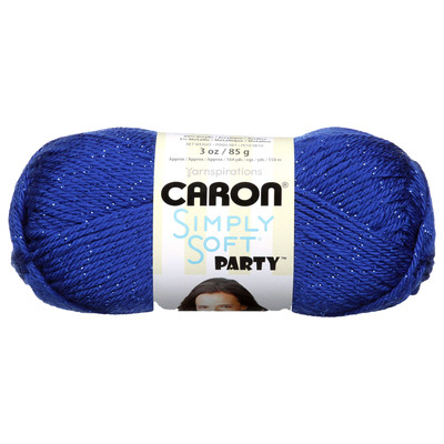 Caron - Simply Soft Party - Royal sparkle