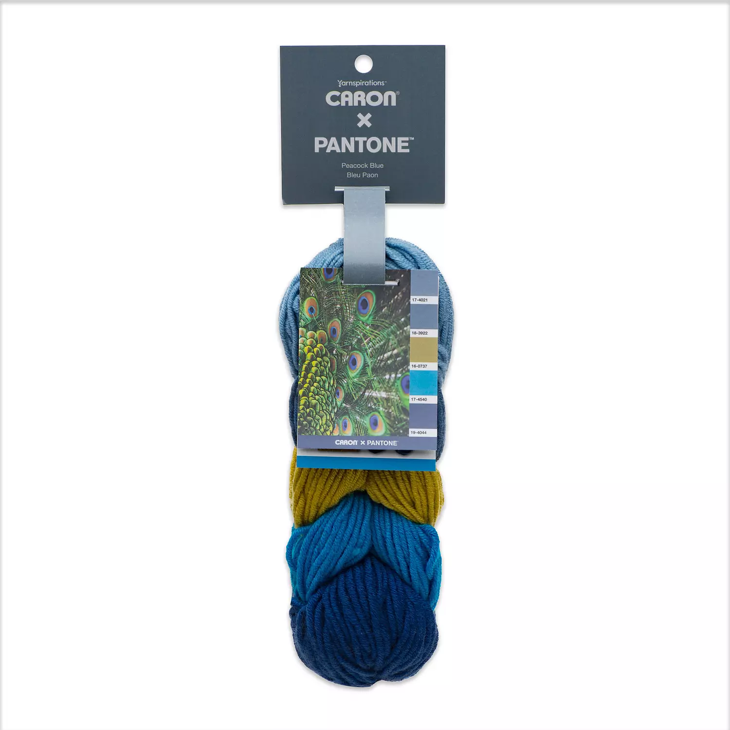 Caron X Pantone - Yarn, peacock blue