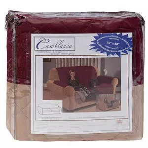 Casablanca - Reversible love seat protector