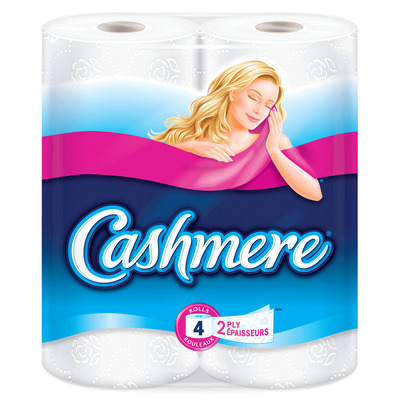 Cashmere - Bathroom tissues, Pk. of 4