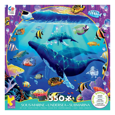 Ceaco - Undersea - Humpback Paradise, 550 pcs