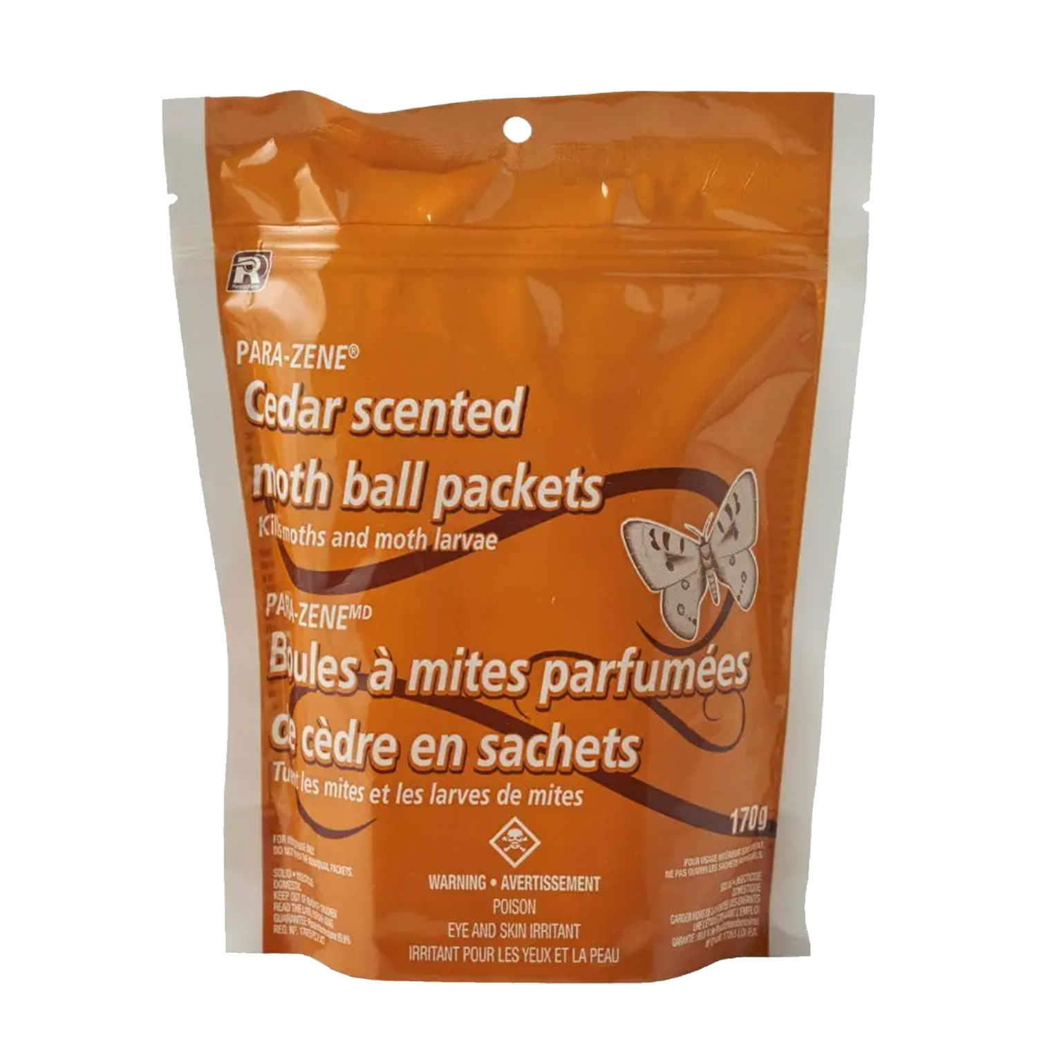 Cedar-scented moth balls, 170g