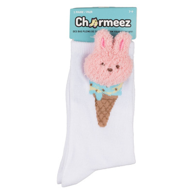 Charmeez - Chaussette lapin 3D, 1 paire