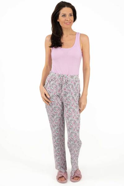 Charmour - Pantalon de pyjama ultra doux aux toucher - Rêves de fleurs