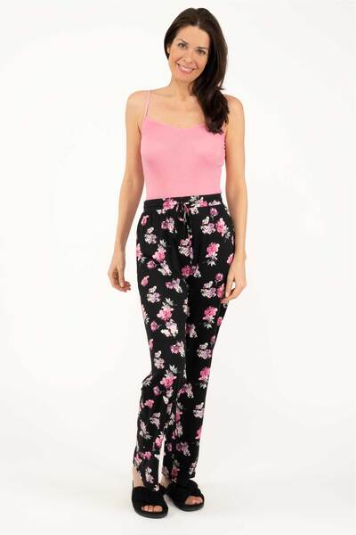 Charmour - Pantalon de pyjama ultra doux aux toucher - Rêves de fleurs