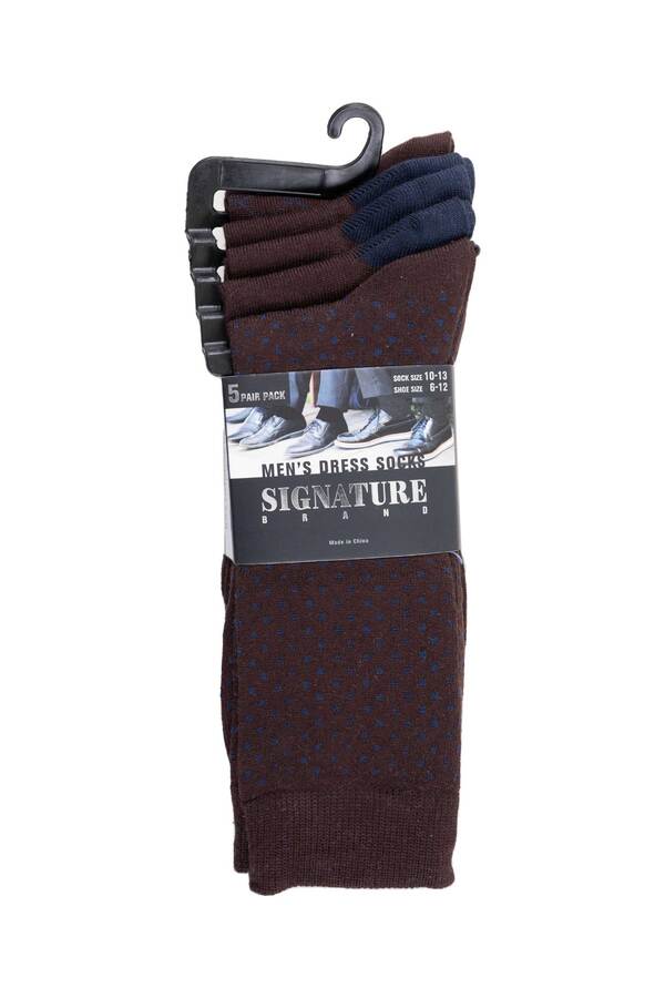 Chaussettes habillées, couleurs assorties - Paquet économique, 5 paires