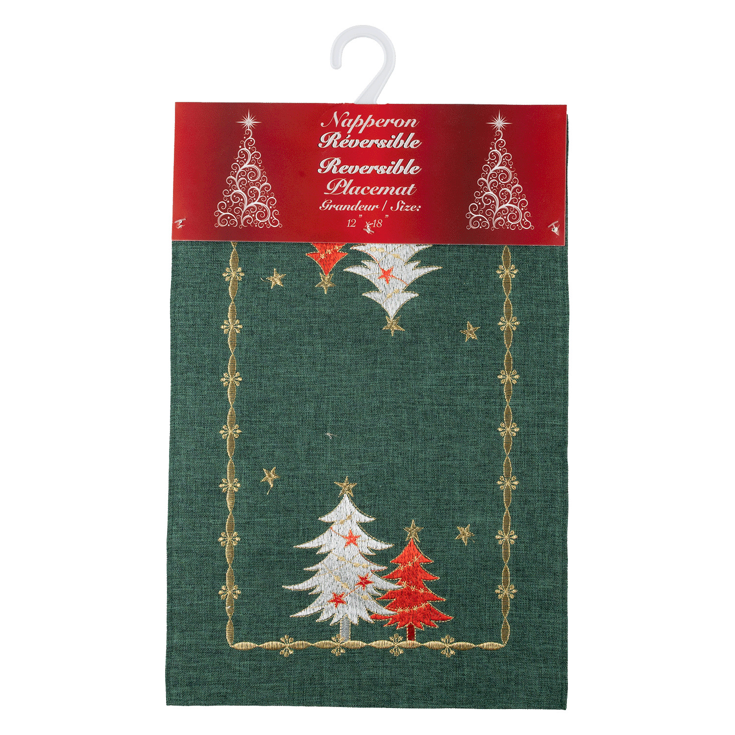 Christmas placemat, Pine Tree