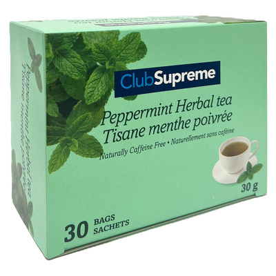 Club Supreme - Peppermint tea, Pk. of 30