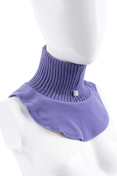 Col en tricot extensible avec col en polaire, 2-6 ans