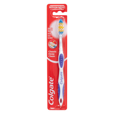 Colgate - Classic Deep Clean, medium toothbrush