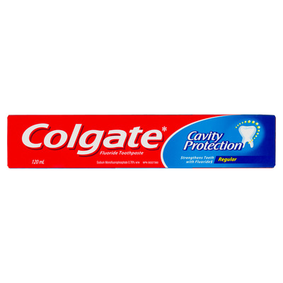 Colgate - Protection contre la carie dentifrice au fluorure, 120ml