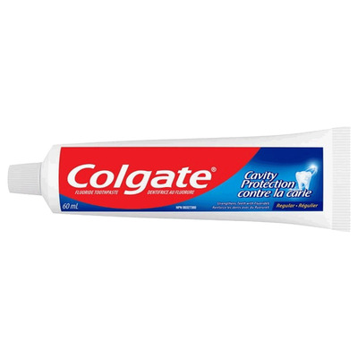 Colgate - Protection contre la carie dentifrice au fluorure, 60ml