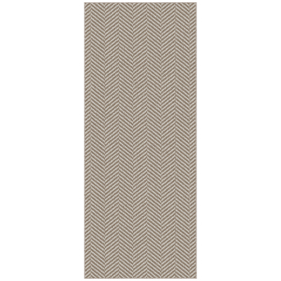 Collection TRIDENT, tapis, brun, 2'x5'