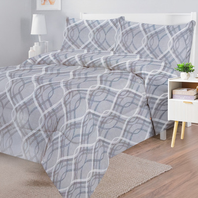 Comforter set, Wavy lines