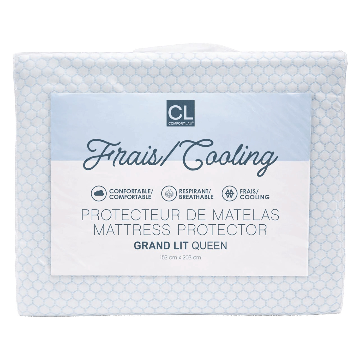 Cooling mattress protector