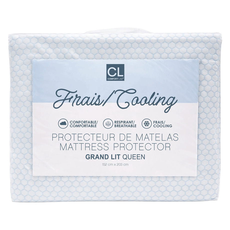 Cooling mattress protector