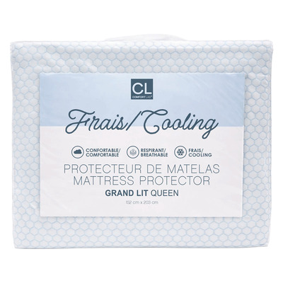 Cooling mattress protector