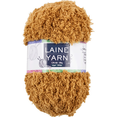 Coral fleece yarn - Brown