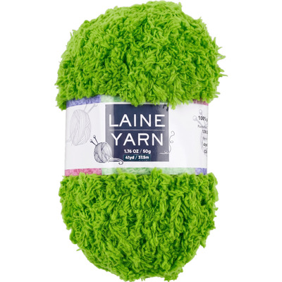 Coral fleece yarn - Green