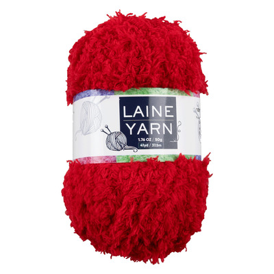 Coral fleece yarn - Red