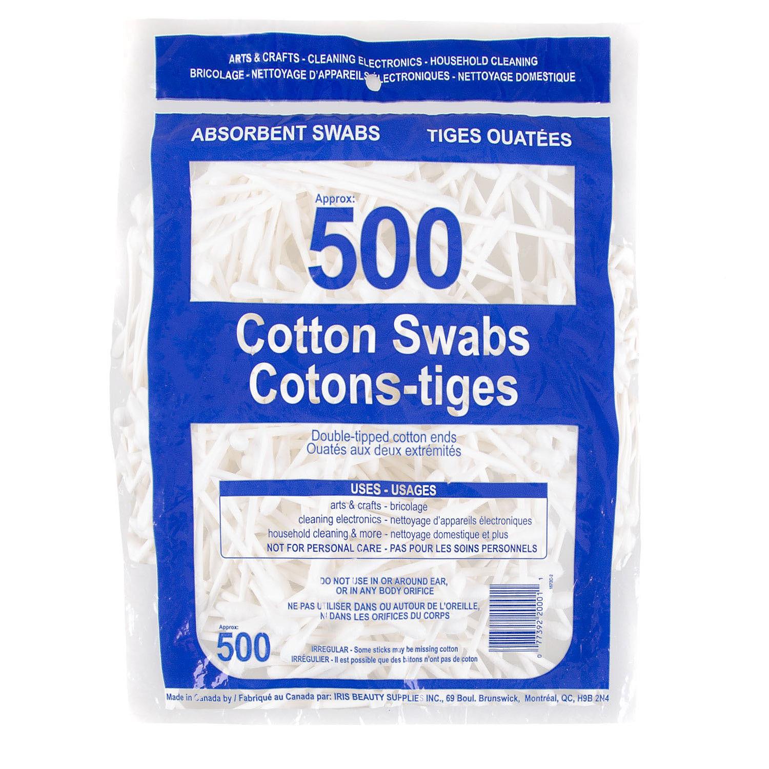Cotons-tiges absorbants, 500 mcx