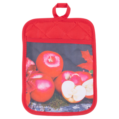 Cotton concepts - Potholder with pocket - Fresh apples