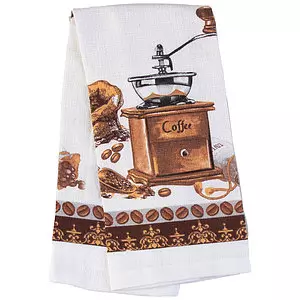 Cotton Concepts - Printed dishtowel - Coffee time