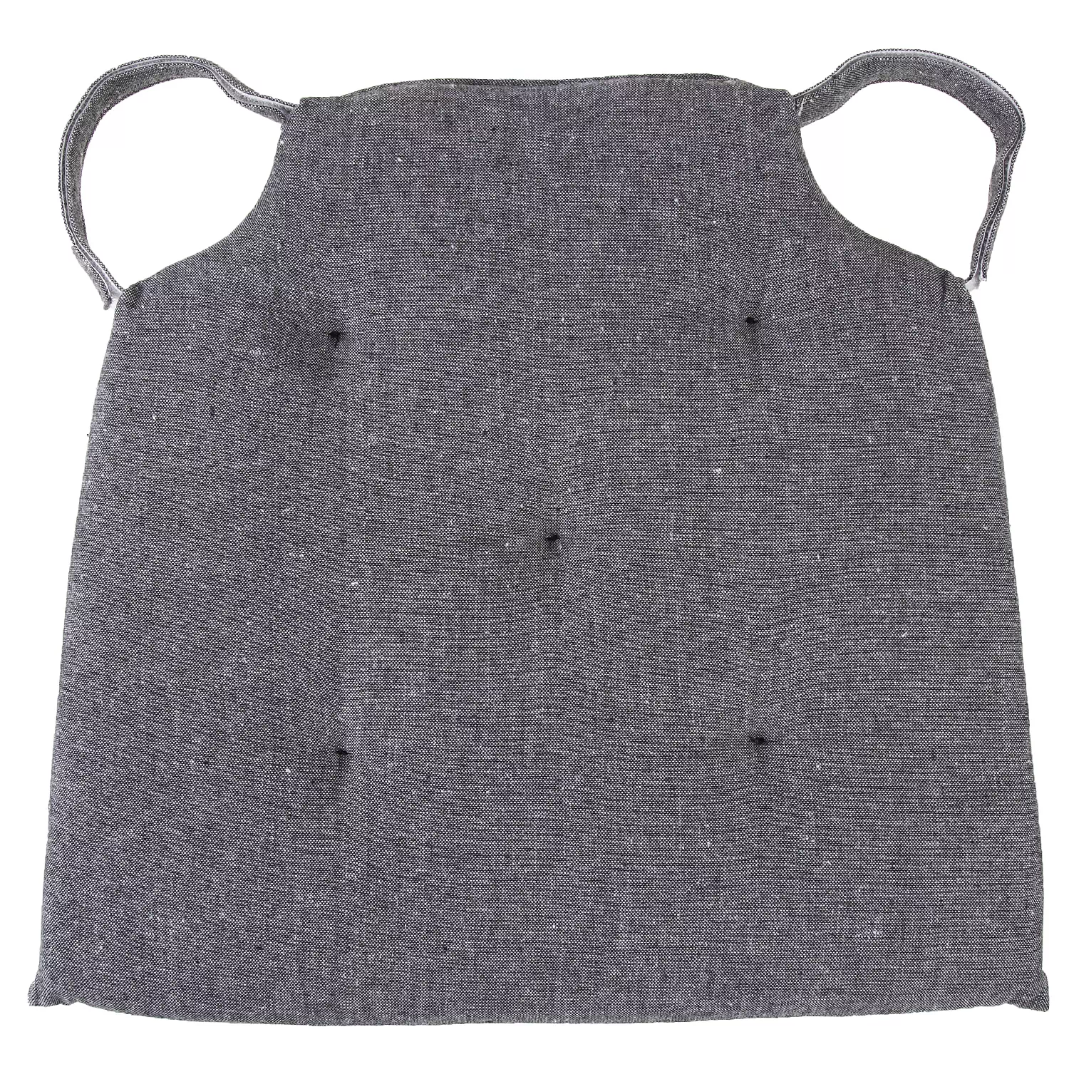 Coussin de chaise, gris fonc&eacute;