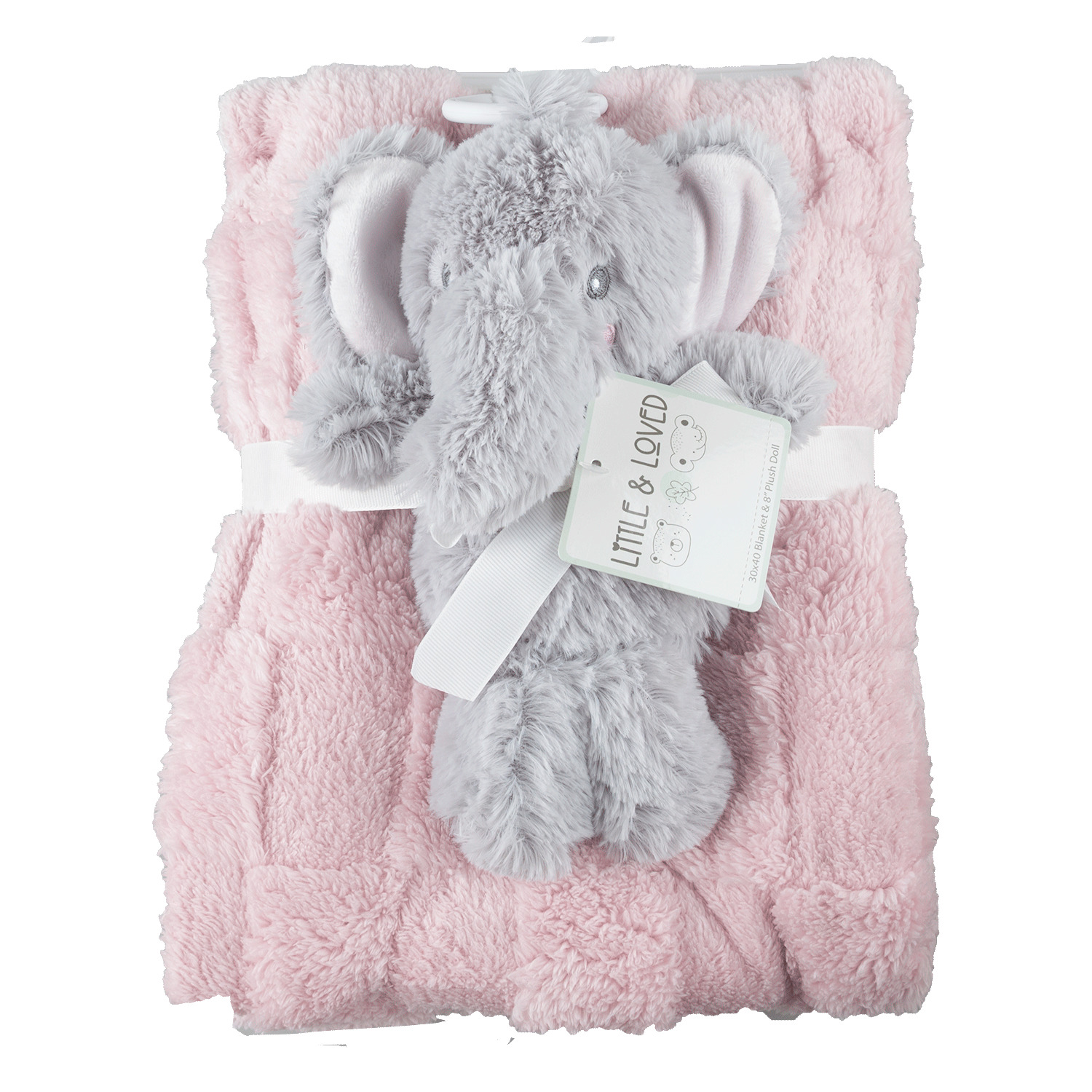 Couverture pour b&eacute;b&eacute; avec peluche
