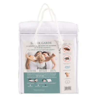 Couvre-matelas et oreillers antibact&eacute;riens
